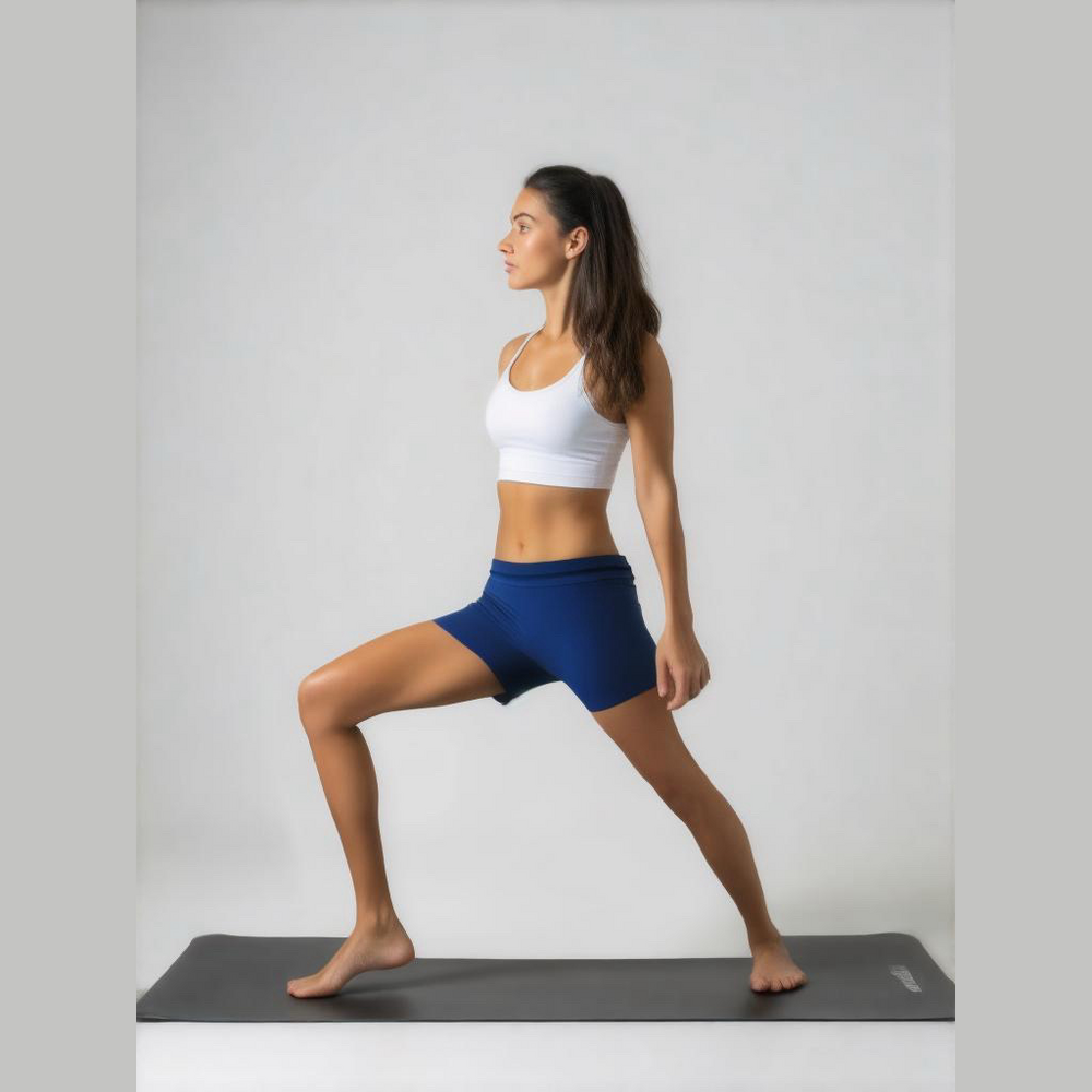 NWOT Free People Intimately Seamless Ribbed Blue Bike Shorts